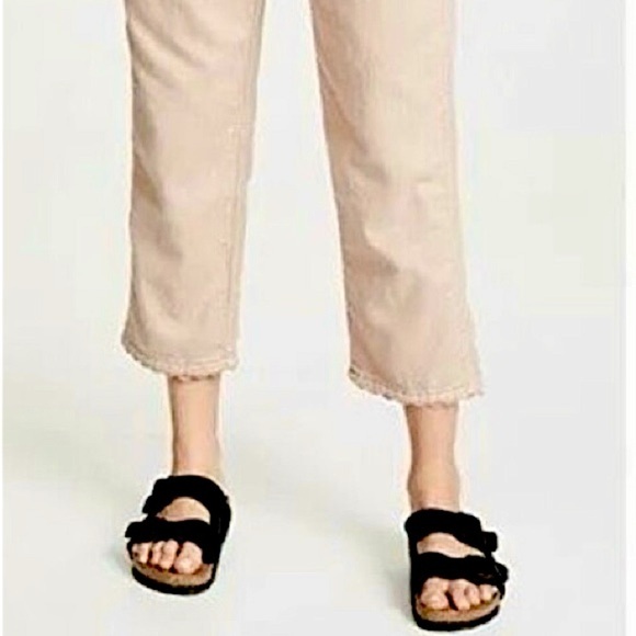 THE GREAT. Linen Cargo Straight Leg Cropped Pants - Picture 10 of 17